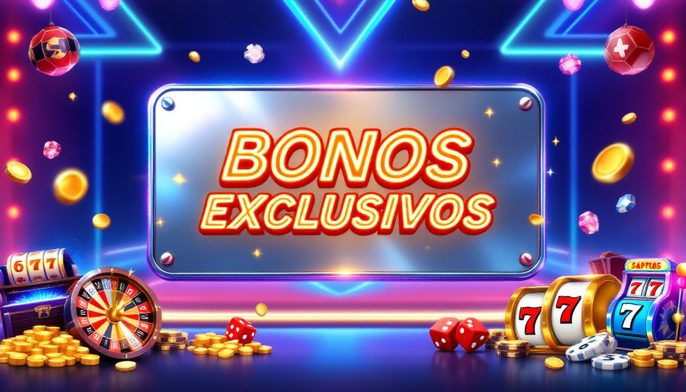 Una representación gráfica de un bono casino que muestra diferentes tipos de bonos disponibles.